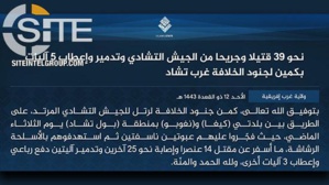 L'Etat islamique déclare avoir tendu une embuscade à l'armée tchadienne (Sahel7 Média) L'Etat islamique déclare avoir tendu une embuscade à l'armée tchadienne (Sahel7 Média)