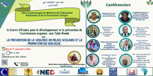 Table ronde du 13 septembre au Tchad sur la violence scolaire Table ronde du 13 septembre au Tchad sur la violence scolaire