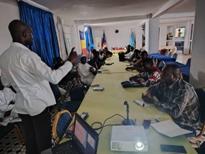 تسليم شهادات التدريب