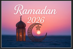 Ramadan 2026 avec Horaires de prière