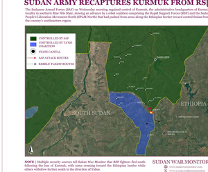 Les Forces armées soudanaises (SAF) ont repris le contrôle de la ville de Kurmuk dans le sud du Nil bleu Les Forces armées soudanaises (SAF) ont repris le contrôle de la ville de Kurmuk dans le sud du Nil bleu