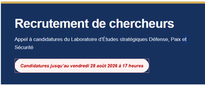 Recrutement de chercheurs