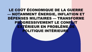 Le troisième vote du Congrès américain contre la poursuite de la guerre en Iran Le troisième vote du Congrès américain contre la poursuite de la guerre en Iran