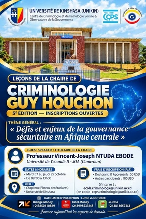 Atelier sur les défis et les enjeux de la gouvernance sécuritaire en Afrique
