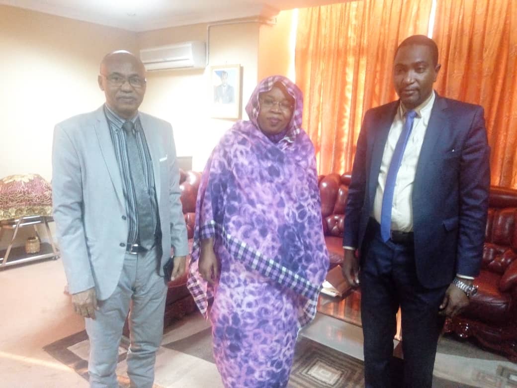 Une délégation du CEDPE reçue par la ministre de la femme