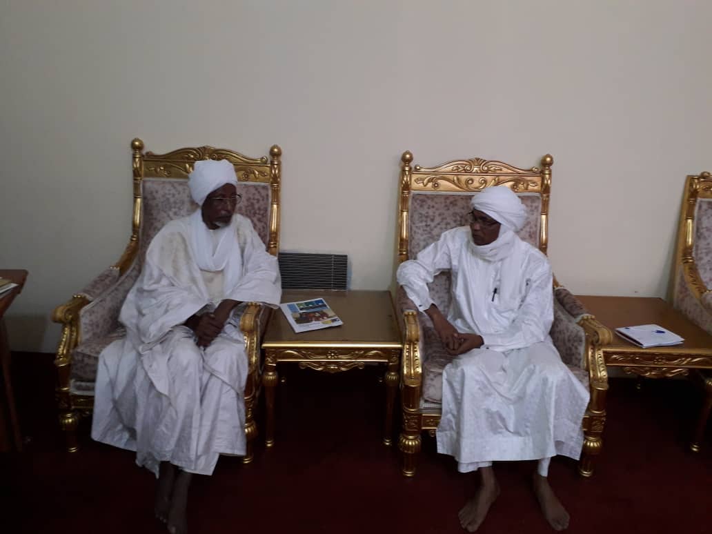 Le Président du conseil Supérieur des affaires islamiques reçoit Ahmat Yacoub