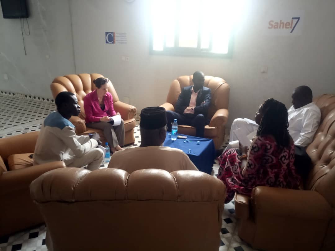 Madame Michelle NELSON chargée de programme de l’USAID-P4P en visite au CEDPE de N'djamena