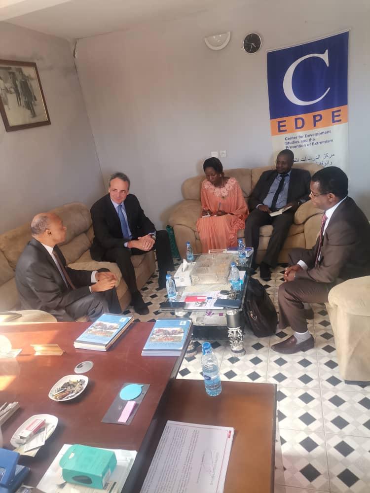 Le CEDPE a reçu la visite de M. l'ambassadeur d'Allemagne au Tchad