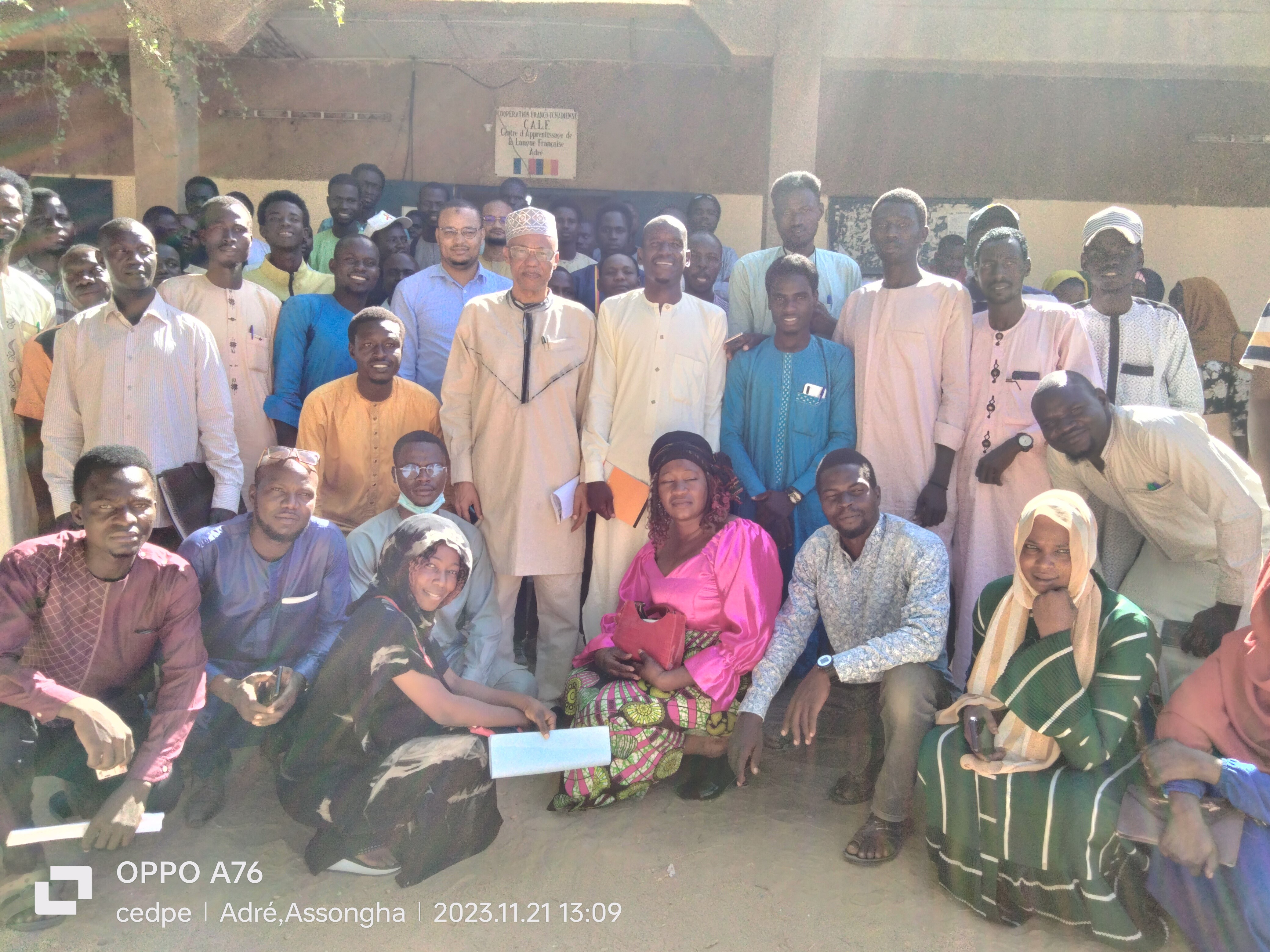 Tchad : A la rencontre de la jeunesse de Adré le CEDPE a franchi plus de 1200 Km