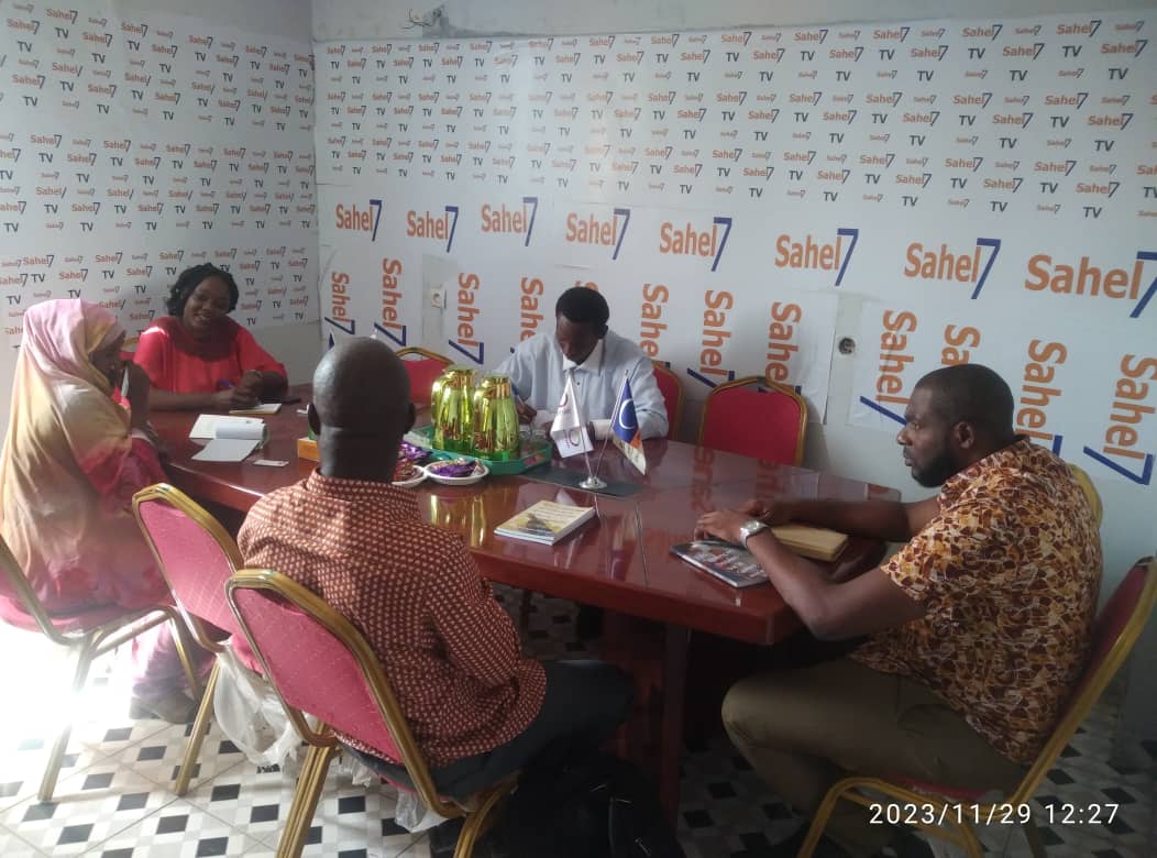 Afrobaromètre en visite au CEDPE, pour une éventuelle implémentation de ses activités au Tchad.