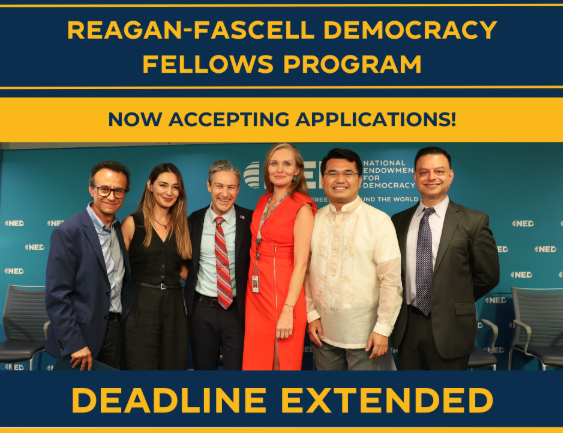 Bourses pour le Forum international d’études démocratiques de la NED, à Washington D.C