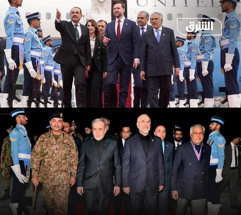 Le chef d'état-major de l'armée pakistanaise a reçu la délégation iranienne en uniforme militaire et la délégation américaine en tenue de cérémonie