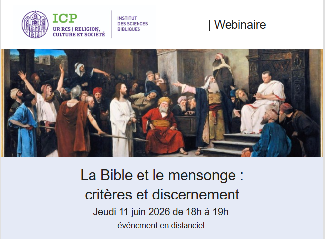 La Bible et le mensonge :  critères et discernement