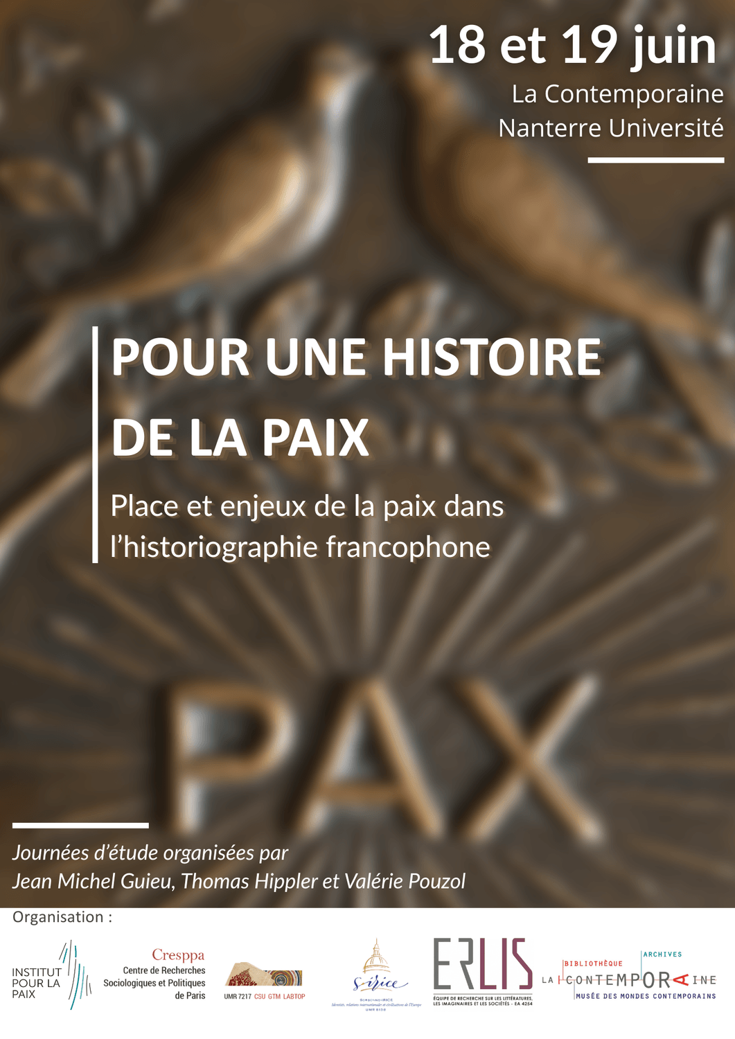 Pour une histoire de la paix. Place et enjeux de la paix dans l’historiographie francophone