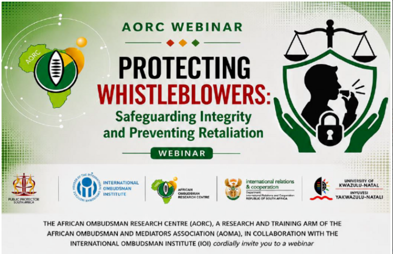 AORC | Webinaire sur la protection des lanceurs d’alerte : Protéger l’intégrité et prévenir les représailles