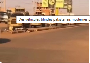 Des véhicules blindés pakistanais modernes pour l’armée soudanaise