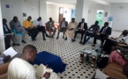 Le Ministère de la femme et l'OIM en visite au siège du CEDPE à N'djamena
