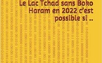 Le Lac Tchad sans Boko Haram en 2022 c'est possible si...