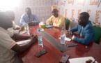 DR SEID ABBAS AHMAT expert en négociation en visite au cedpe de N'djamena