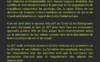 LES CONFLITS PROFESSIONNELS ET LE ROLE DES SYNDICATS