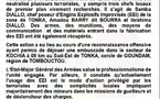Mali, les FAMa ont neutralisé plusieurs terroristes, y compris trois chefs