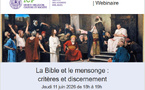 La Bible et le mensonge :  critères et discernement