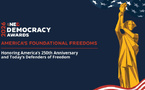 NED annonce les lauréats des Democracy Awards 2026