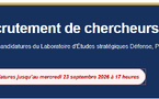 Recrutement de chercheurs