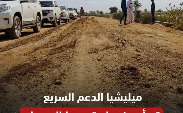 Les FSR ont entamé des travaux de réhabilitation de la route reliant le Soudan au Tchad et à la Rca