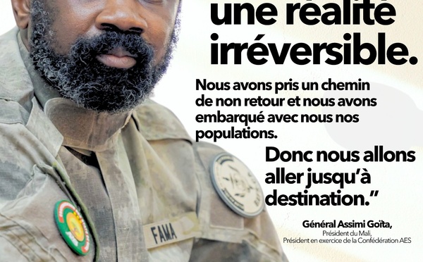"Désormais, c'est œil pour œil, Dent pour dent", Le président du Mali Assimi GOÏTA
