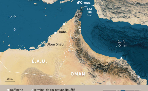 L'IRAN fixe les taxes de passage par le détroit d’Ormuz et dispense les bateaux des médicaments.