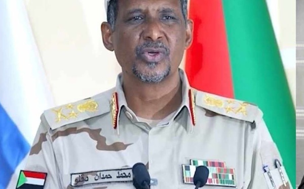 Hemetti a accusé les Forces armées soudanaises de mener des bombardements visant des civils, des infrastructures civiles, voire du bétail.