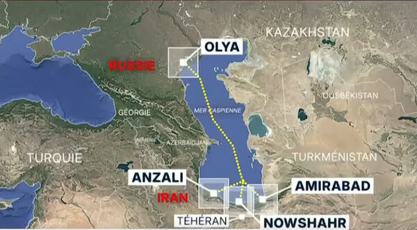 La mer Caspienne est-elle devenue un corridor stratégique majeur entre la Russie et l'Iran?