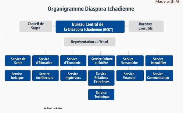 La diaspora tchadienne lance sa 1ère TV en test