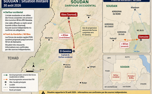 SOUDAN: Une nouvelle phase de la guerre au Darfour et au Nil Bleu ?